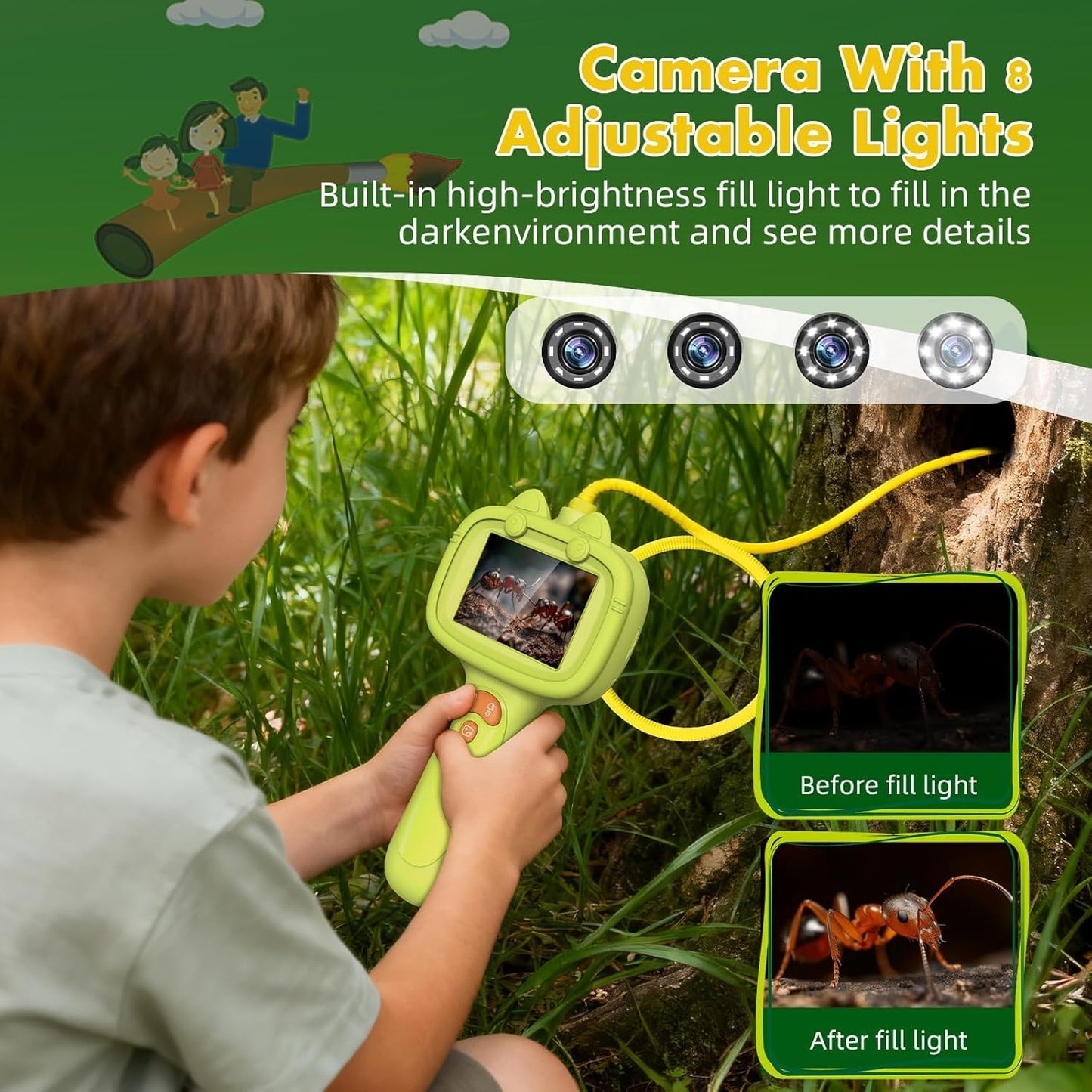 Kids Borescope with Light