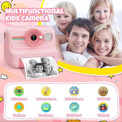 Instant Kids Photo Camera