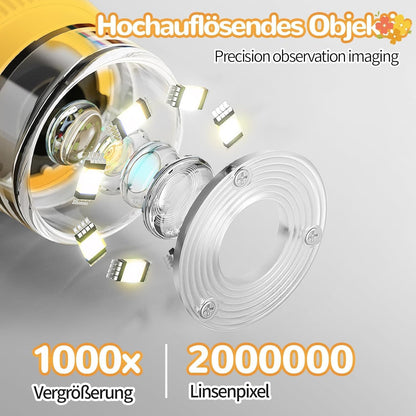 Kids Digital Microscope with 2.0'' IPS Screen